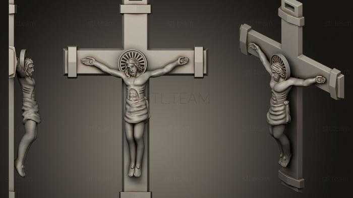 3D model crucifix 16 (STL)